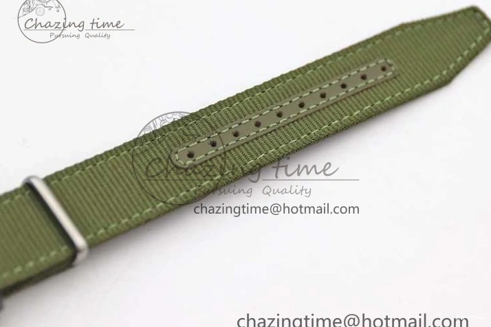 MIROTIME 0304 Packable Mark XVIII ‘TOPGUN SFTI’ Ceramic M+F Best Edition Black Dial on Green Nylon Strap 7048